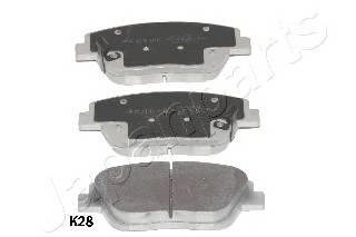 JAPANPARTS PA-K28AF Комплект тормозных колодок,