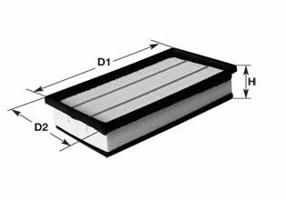 CLEAN FILTERS MA1380 Воздушный фильтр