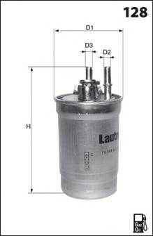 MECAFILTER ELG5251 Топливный фильтр