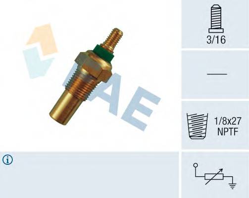 FAE 32010 Датчик, температура охолоджувальної