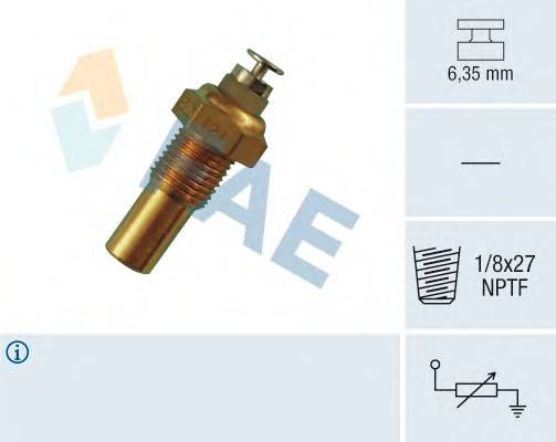 FAE 32230 Датчик, температура охлаждающей