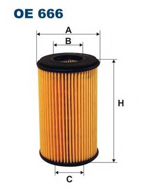 FILTRON OE666 Масляный фильтр