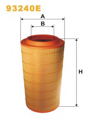 WIX FILTERS 93240E Воздушный фильтр