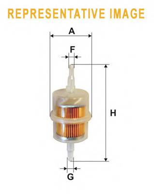 WIX FILTERS WF8140 Паливний фільтр