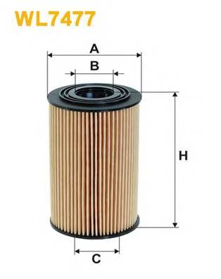 WIX FILTERS WL7477 Масляный фильтр