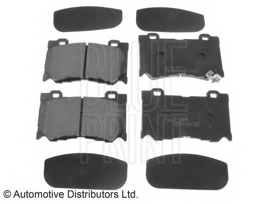BLUE PRINT ADN142148 Комплект тормозных колодок,