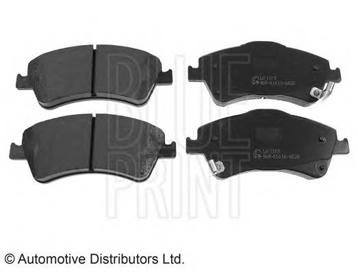 BLUE PRINT ADT342174 Комплект гальмівних колодок,