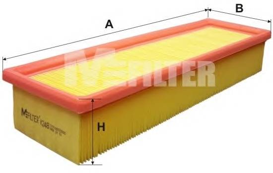 MFILTER K248 Фільтр салону