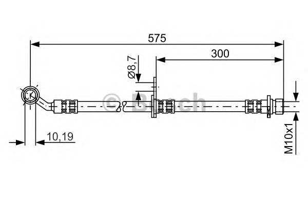 BOSCH 1 987 476 986 Тормозной шланг