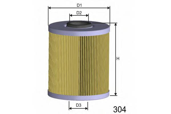 MISFAT F105 FILTR PALIWA NISSN