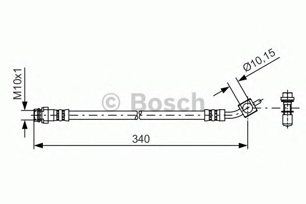 BOSCH 1 987 481 423 Тормозной шланг