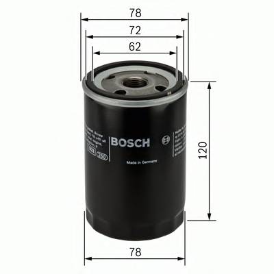 BOSCH 0 451 103 369 Масляний фільтр