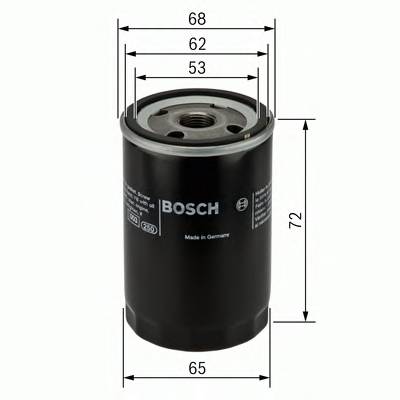 BOSCH 0 986 452 028 Масляный фильтр