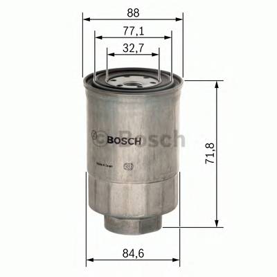 BOSCH 1 457 434 201 Топливный фильтр