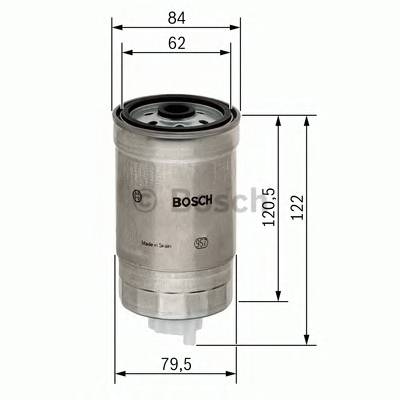 BOSCH 1 457 434 435 Паливний фільтр