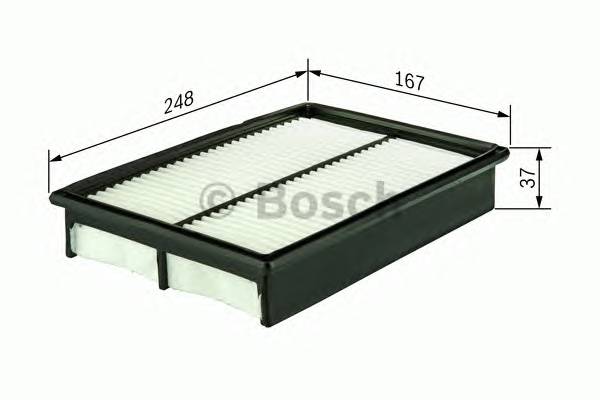 BOSCH F 026 400 062 Повітряний фільтр