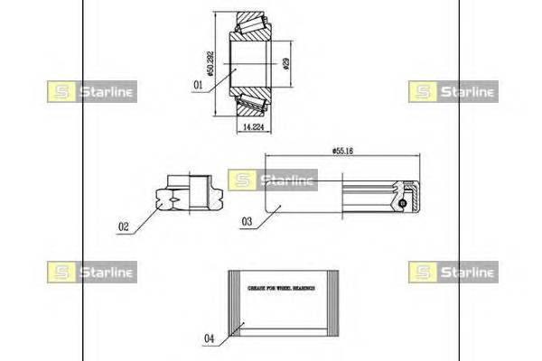 STARLINE LO01333 