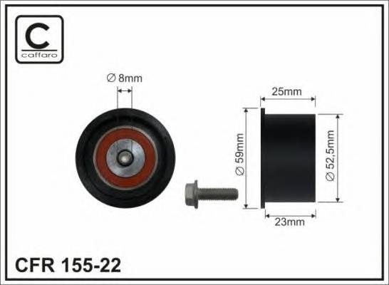 CAFFARO 155-22 Ролик