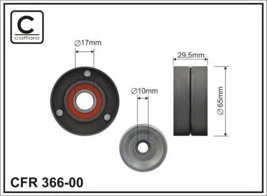 CAFFARO 36600 65x17x29, 5 metal