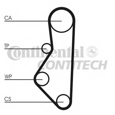 CONTITECH CT585 Ремень ГРМ