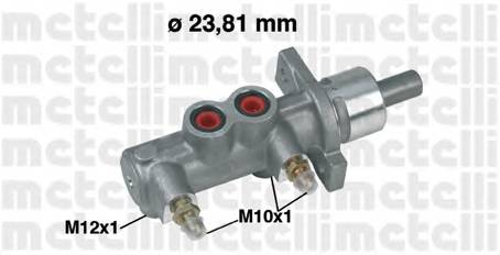 METELLI 05-0165 Главный тормозной цилиндр