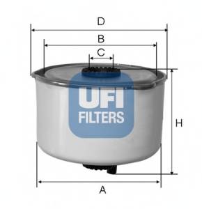 UFI 24.454.00 Паливний фільтр