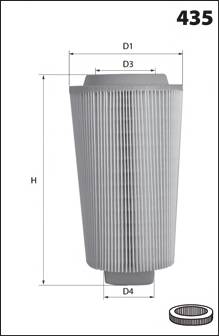 MECAFILTER EL9113 Воздушный фильтр