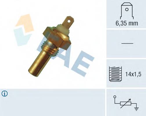 FAE 31290 Датчик, температура охлаждающей