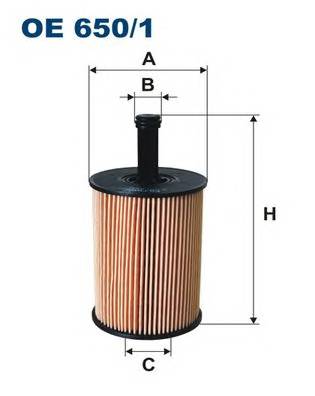 FILTRON OE650/1 Масляний фільтр