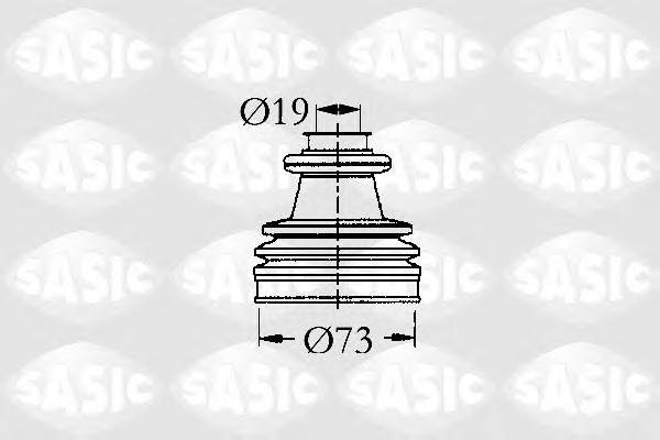 SASIC 2933813 Комплект пильника, приводний