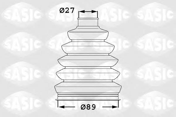 SASIC 1904003 Комплект пылника, приводной