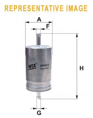 WIX FILTERS WF8432 Паливний фільтр