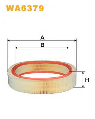 WIX FILTERS WA6379 Воздушный фильтр