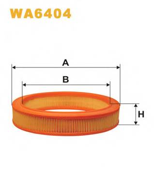 WIX FILTERS WA6404 Воздушный фильтр