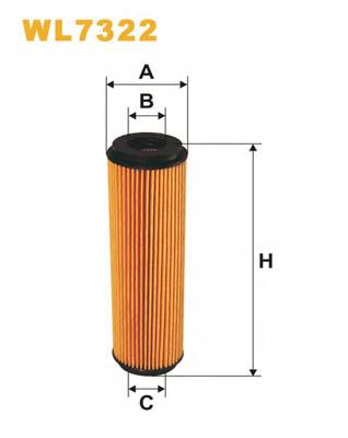 WIX FILTERS WL7322 Масляный фильтр