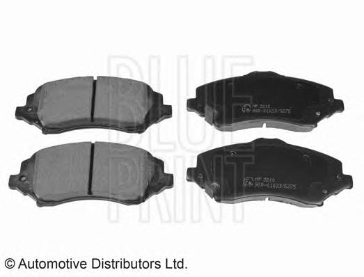 BLUE PRINT ADA104213 Комплект тормозных колодок,