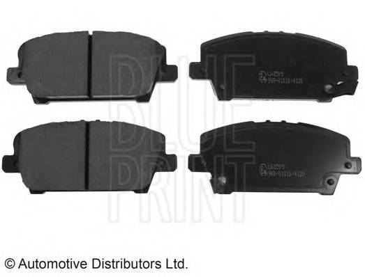 BLUE PRINT ADH24271 Комплект гальмівних колодок,