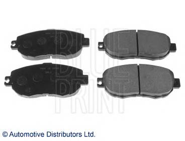 BLUE PRINT ADT34255 Комплект тормозных колодок,