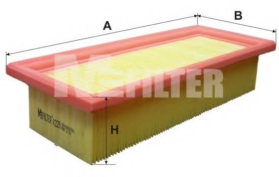 MFILTER K229 Фiльтр салону