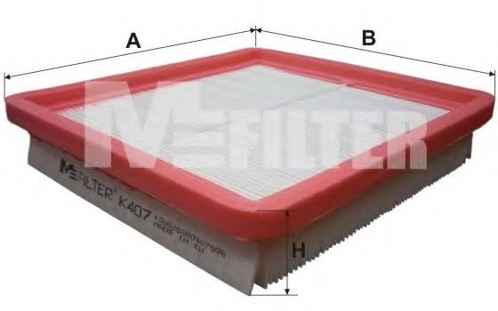 MFILTER K407 Фiльтр салону