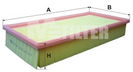 MFILTER K426 Фiльтр салону