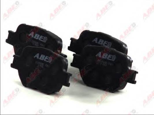 ABE C12092ABE Комплект тормозных колодок,