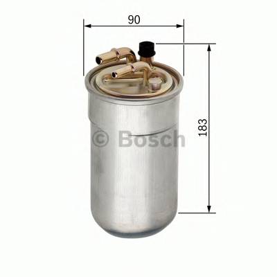 BOSCH F 026 402 051 Паливний фільтр