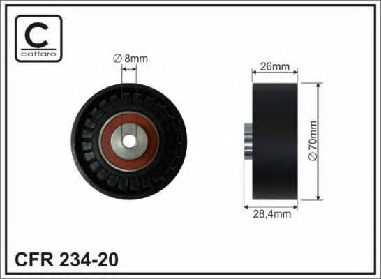 CAFFARO 23420 ROLKA