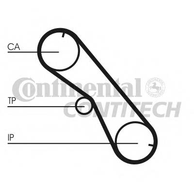 CONTITECH CT1089 Ремінь ГРМ