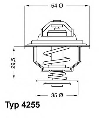 WAHLER 4255.87D Термостат, охолоджуюча рідина