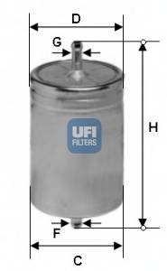 UFI 31.583.00 Топливный фильтр