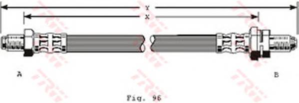 TRW PHC204 Гальмівний шланг
