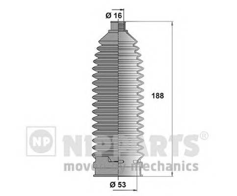 NIPPARTS N2841033 Комплект пылника, рулевое