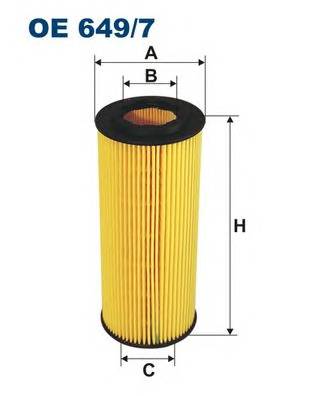 FILTRON OE649/7 Масляный фильтр